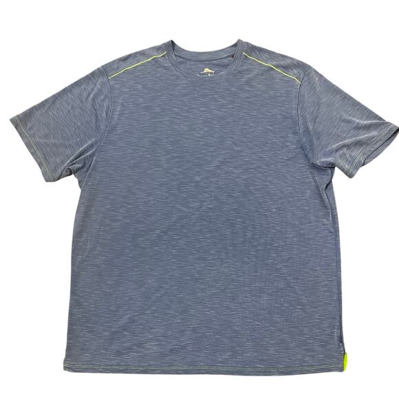 Tommy Bahama Men’s Blue Paradise Around Short Sleeve Activewear T-Shirt Size XL - Picture 2 of 15